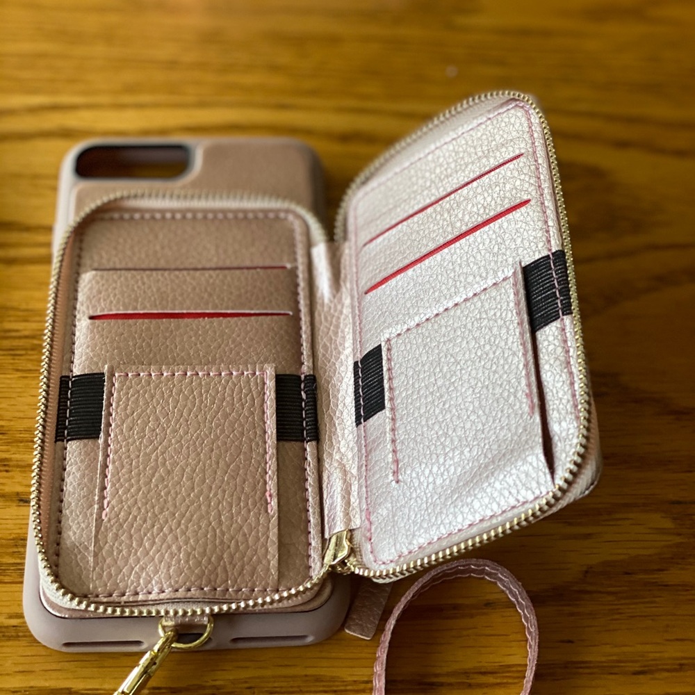 ZVE I phone 8+ wallet case